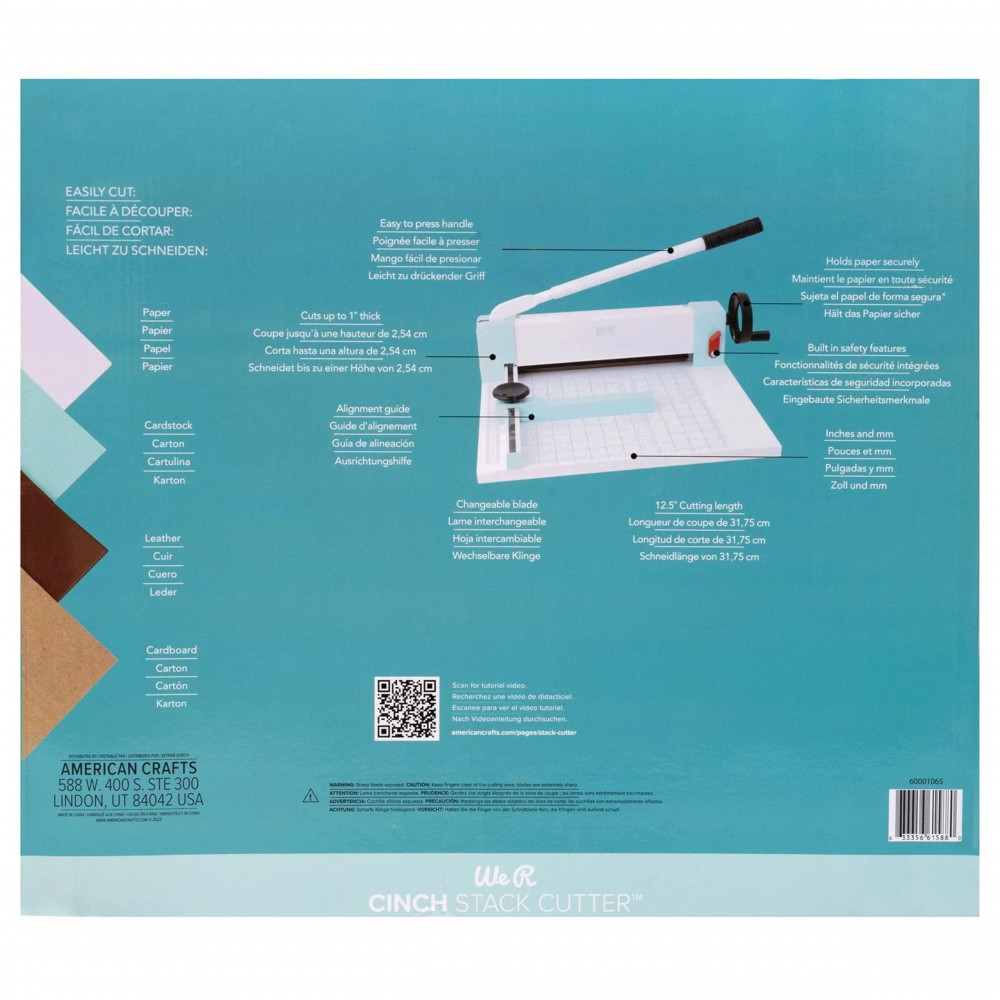 We R Makers • Cinch Stapelschneider